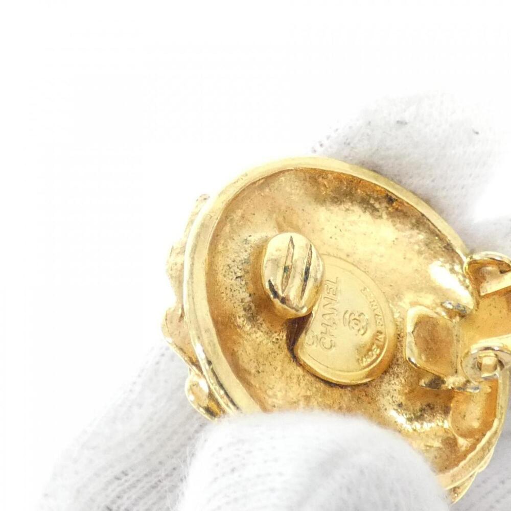 CHANEL Gold Earrings - Picture 7 of 9